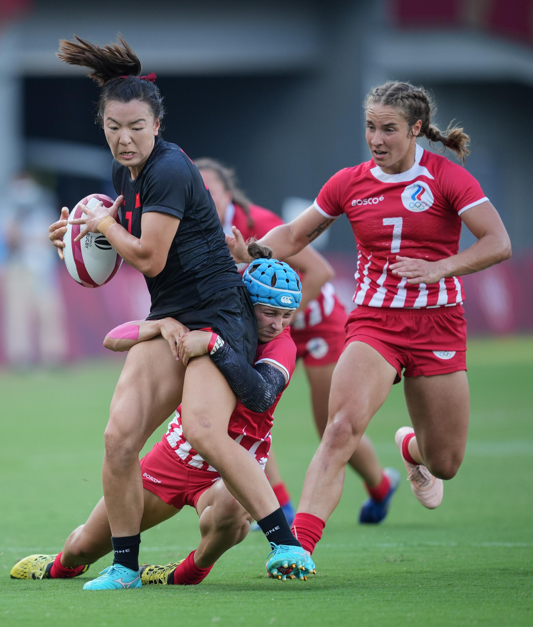 七人制橄榄球中国获得女子第七名