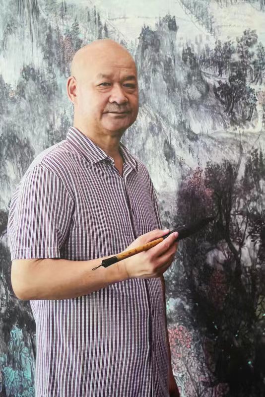 "山河无恙"朱丹书画作品展在北京荣宝斋开展