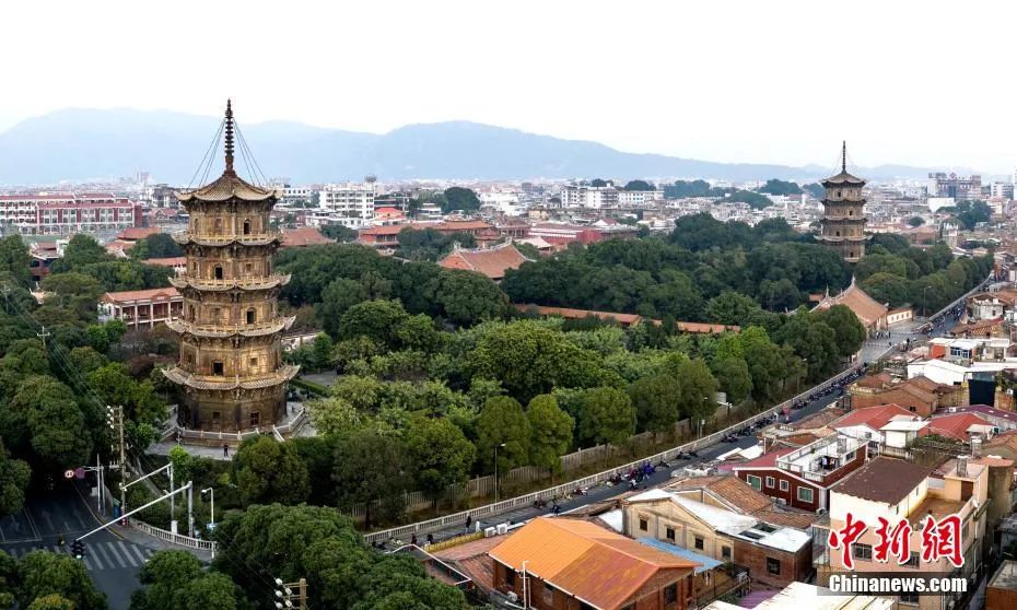 资料图：福建泉州开元寺。王东明 摄