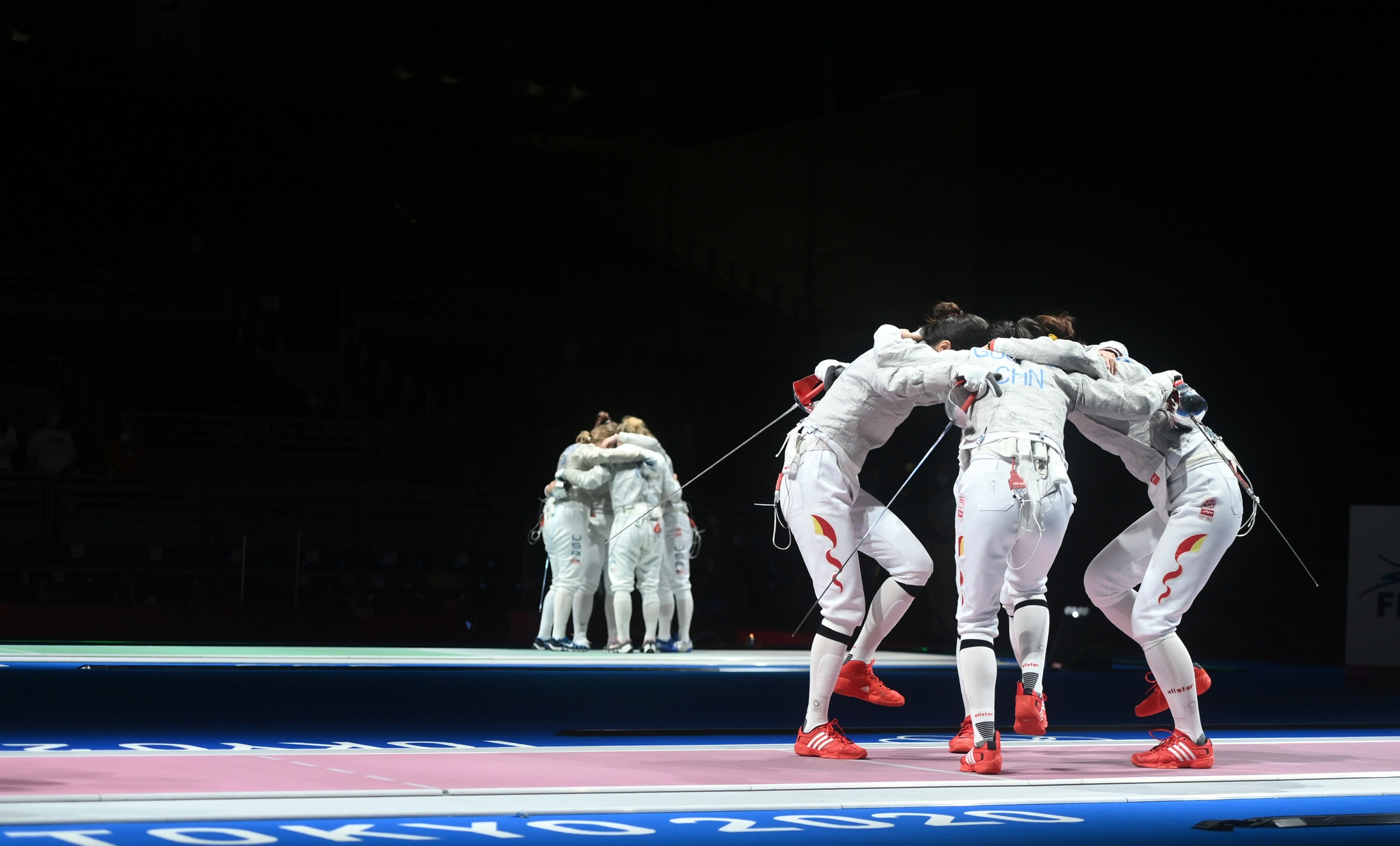 击剑女子佩剑团体中国队无缘四强