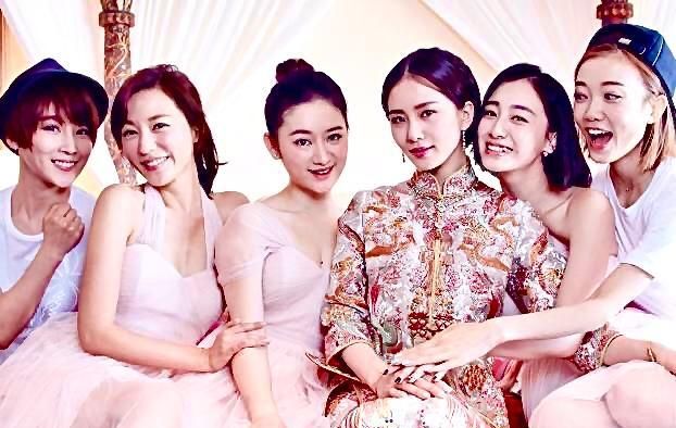 刘诗诗的伴娘团和新娘一样傲娇哦?