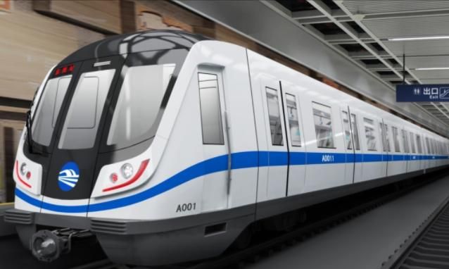 兰州正在建设的轨道交通,标志色为红色,与1号线将呈十字架构