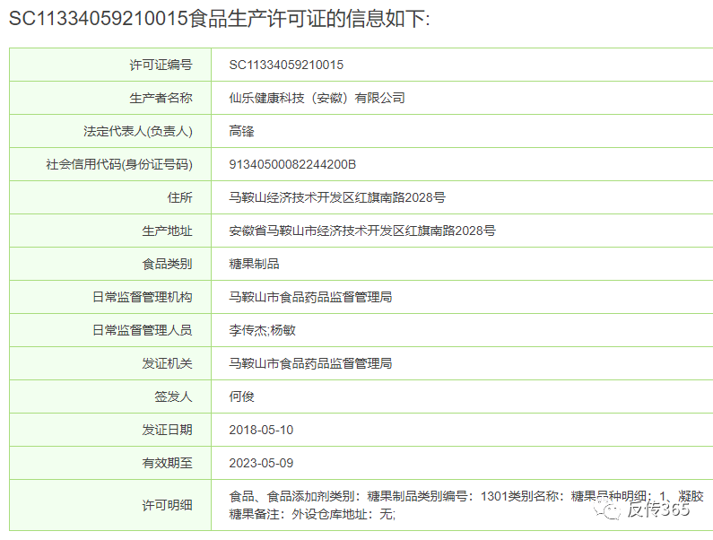 “科普森肌樱”实为普通食品 却宣传具有保健功效(图8)