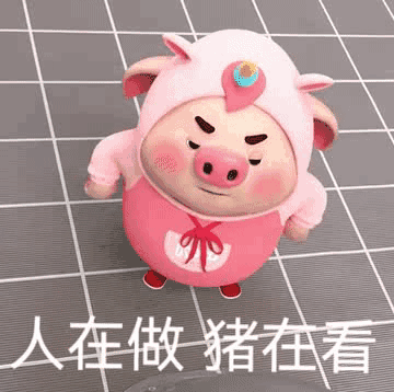 表情包# #猪小屁四周年# #甜蜜奔你而来