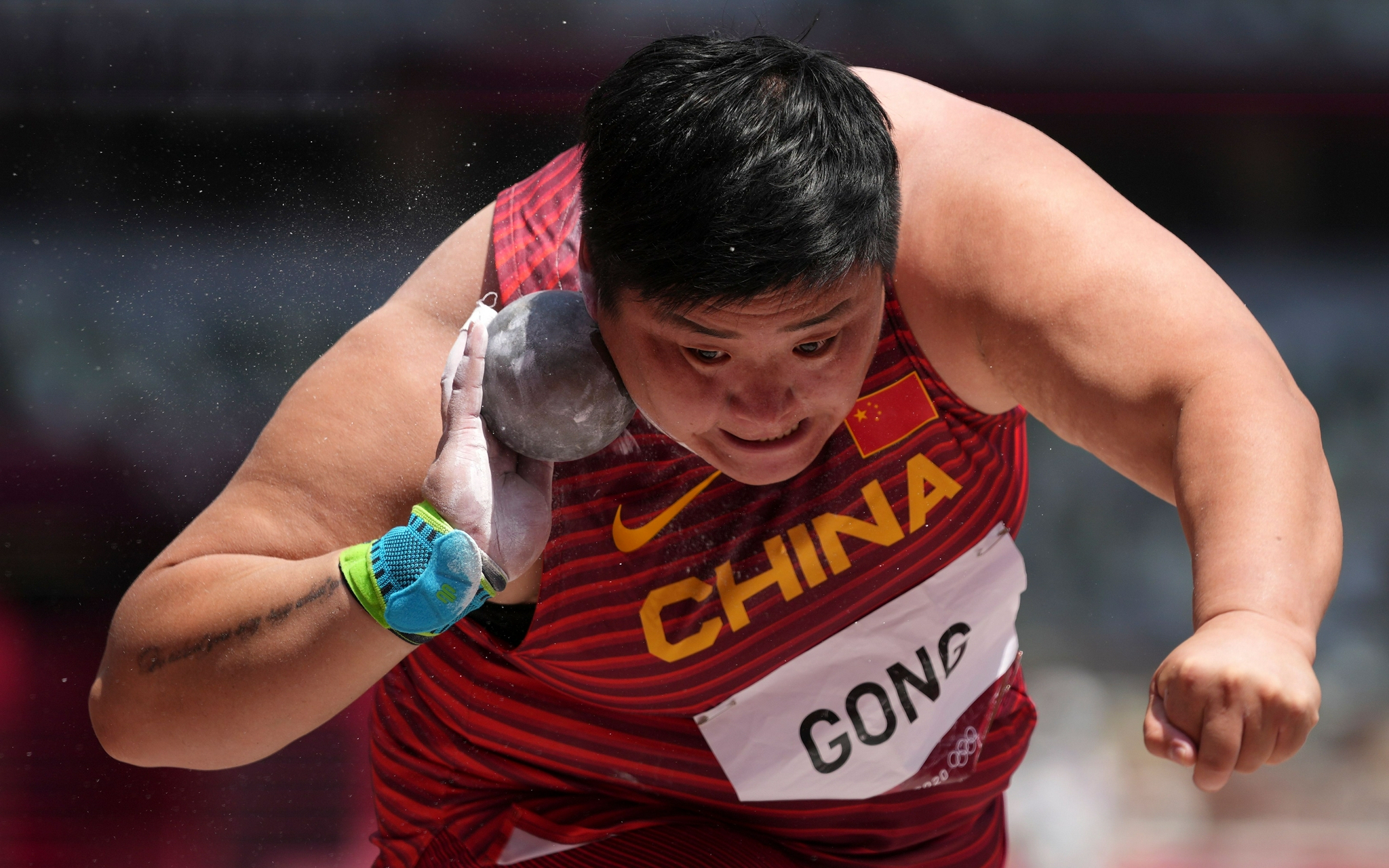 4战奥运圆了冠军梦,巩立姣终于站上了领奖台|巩立姣|领奖台|奥运会