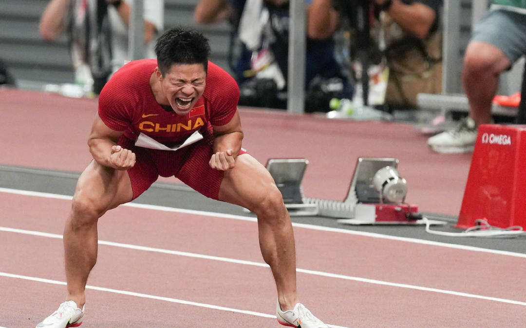 恭喜菲林格尔品牌好友苏炳添9.83秒创造历史!