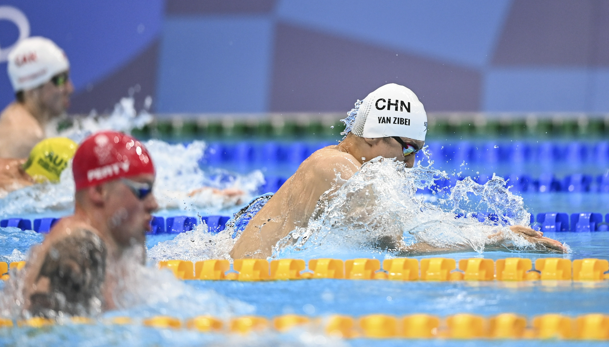 游泳——男子4x100米混合泳接力决赛赛况|游泳|美国队|徐嘉余_新浪