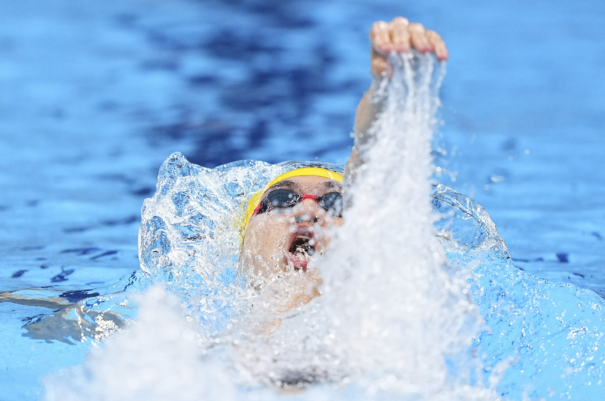 游泳男子4x100米混合泳接力决赛赛况