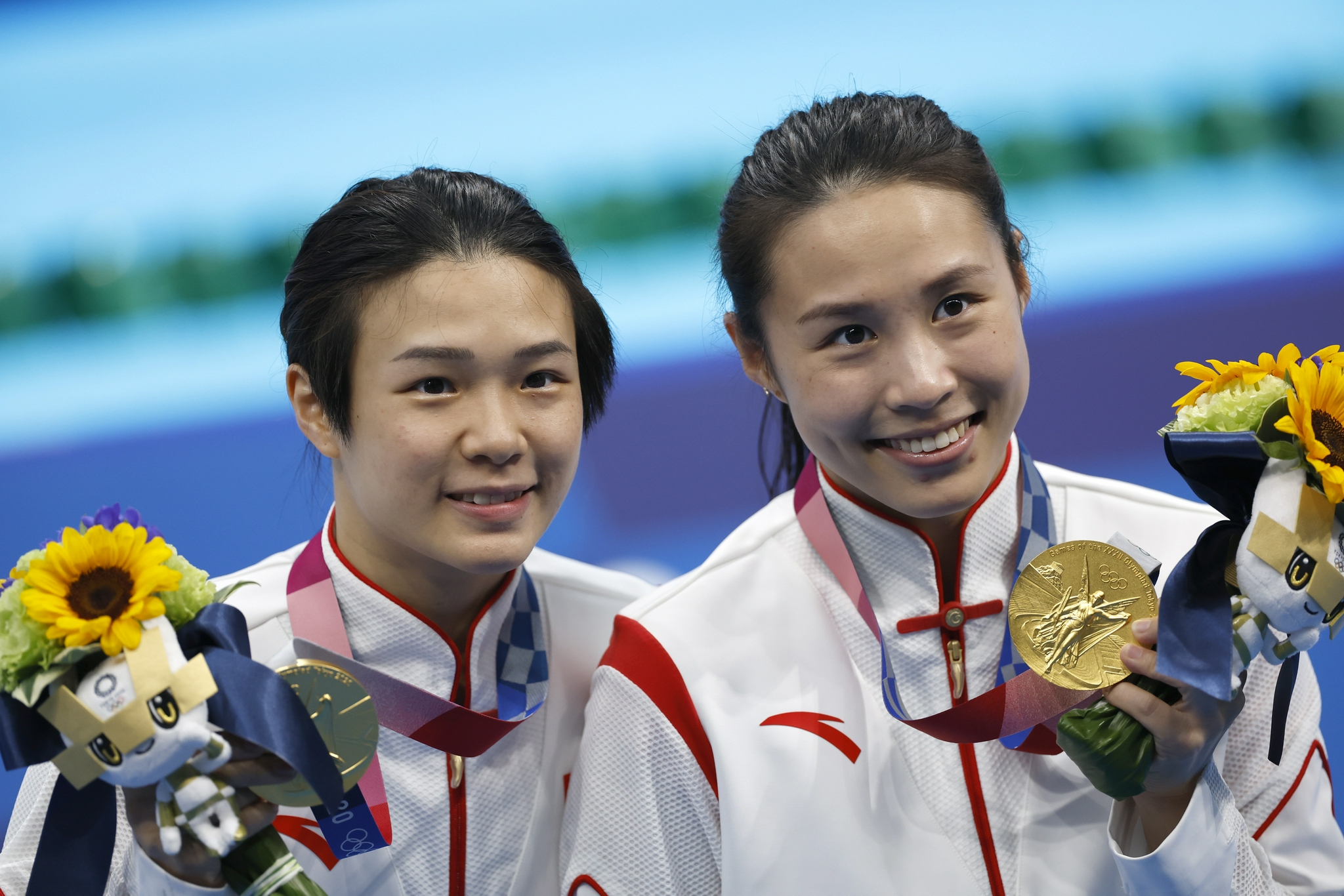 个人奥运第四金!施廷懋卫冕跳水3米板金牌,王涵银牌