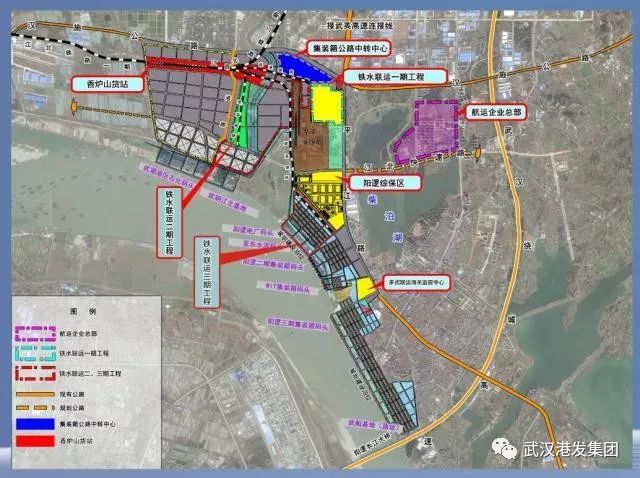 中国内河最大水铁联运枢纽武汉启用，打通铁路水路最后一公里