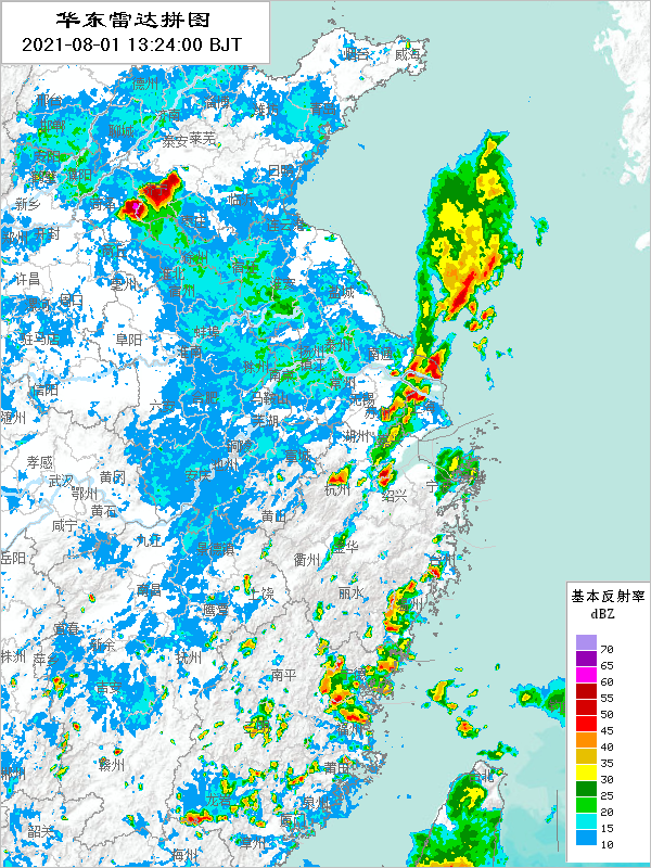 上海发布暴雨蓝色预警，今天上半夜前这些地区将有短时强降雨