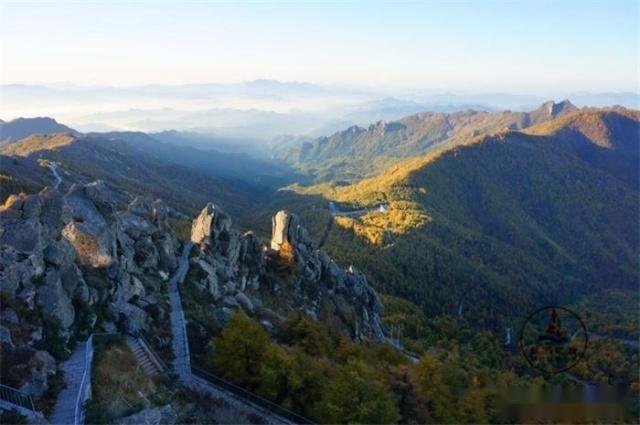 中国最美燕山安徽燕山云雾缭绕北京燕山像一幅美丽的画卷