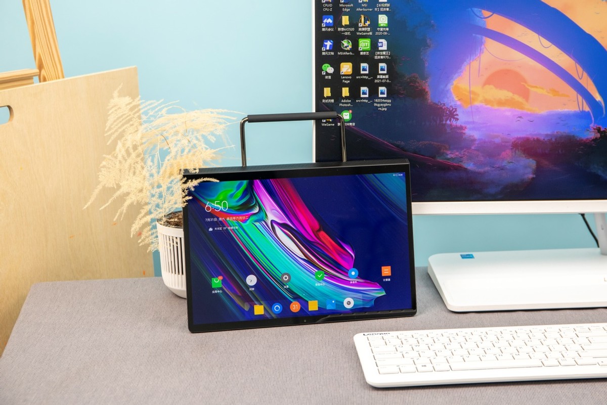 多形态自如切换,重塑想象的yoga pad pro__财经头条