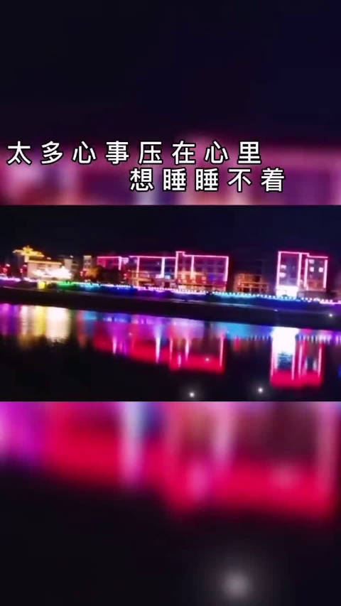 夜已深我失眠了太多心事压在心底想睡睡不着白天还好好的