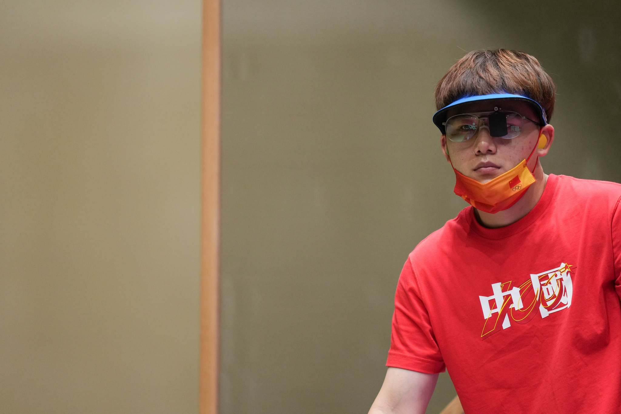 8月2日,林俊敏在比赛中.