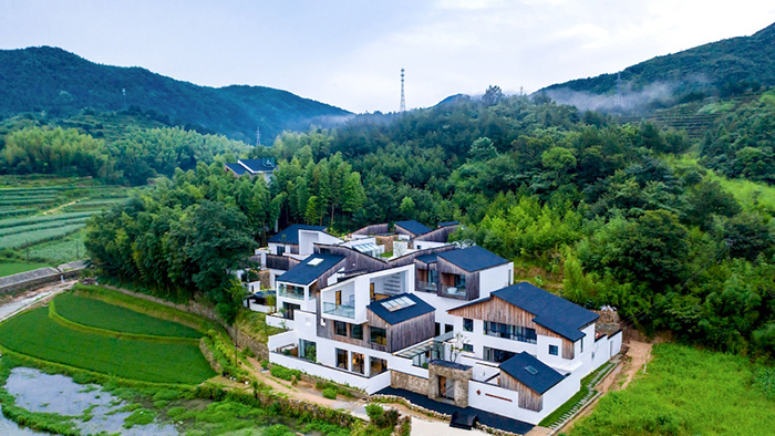 安徽岳西县石关乡山青水绿乐农家