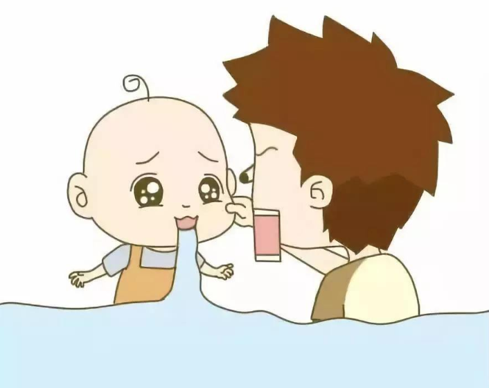 "最馋宝宝"高铁上看人吃东西,口水流满爸爸肩膀|口水|小孩|小宝宝