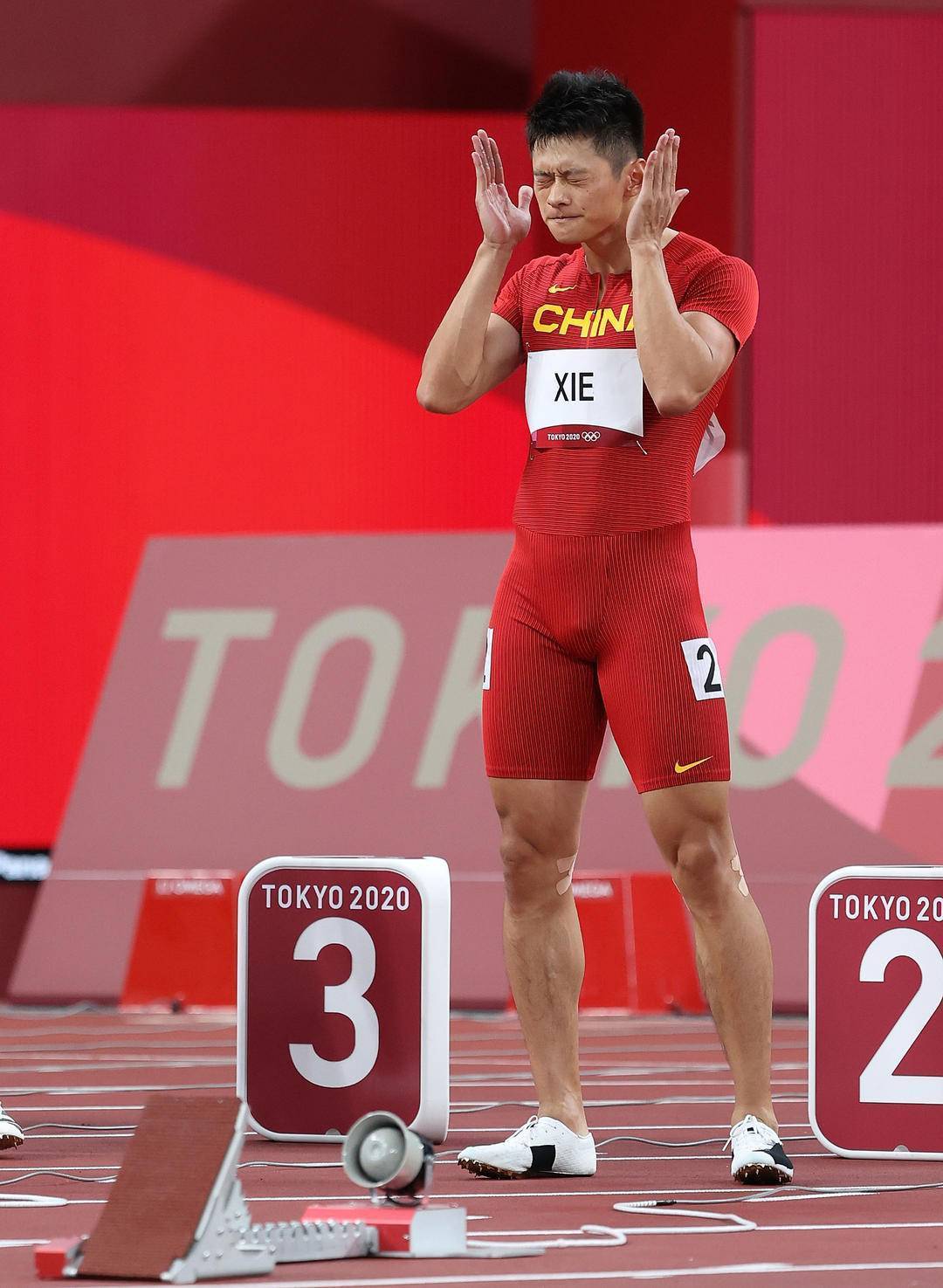 谢震业无缘男子200米决赛 4×100米力争奖牌|谢震业|半决赛|东京奥运