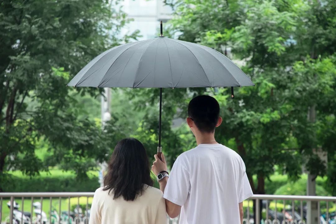 能硬刚台风的暴雨伞!10年「不湿身」,树枝断了伞也不断