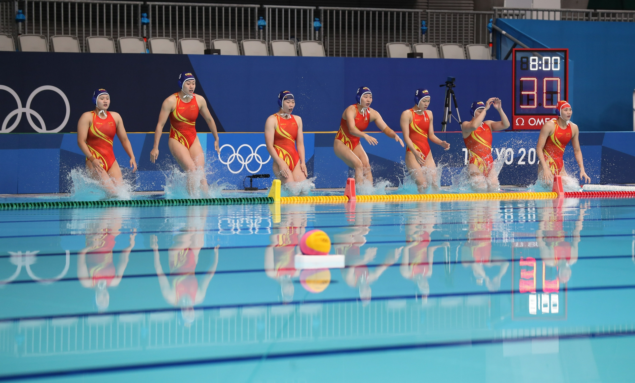 水球女子四分之一决赛中国队无缘半决赛