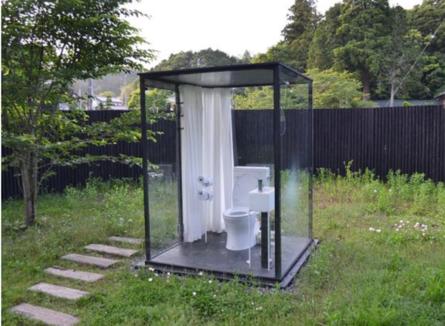四川透明厕所图片