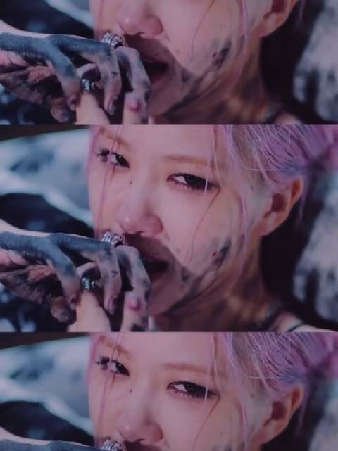 blackpink-就这哭戏金发天使rose朴彩英罗婕女士可以出道当演员了