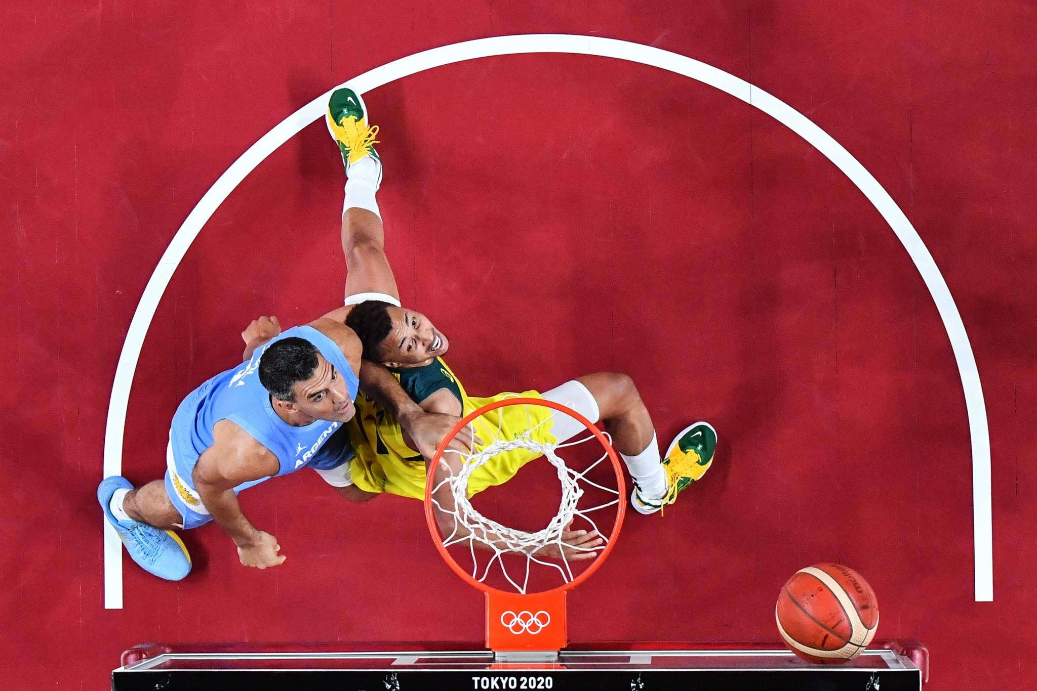 篮球——男子四分之一决赛:阿根廷不敌澳大利亚