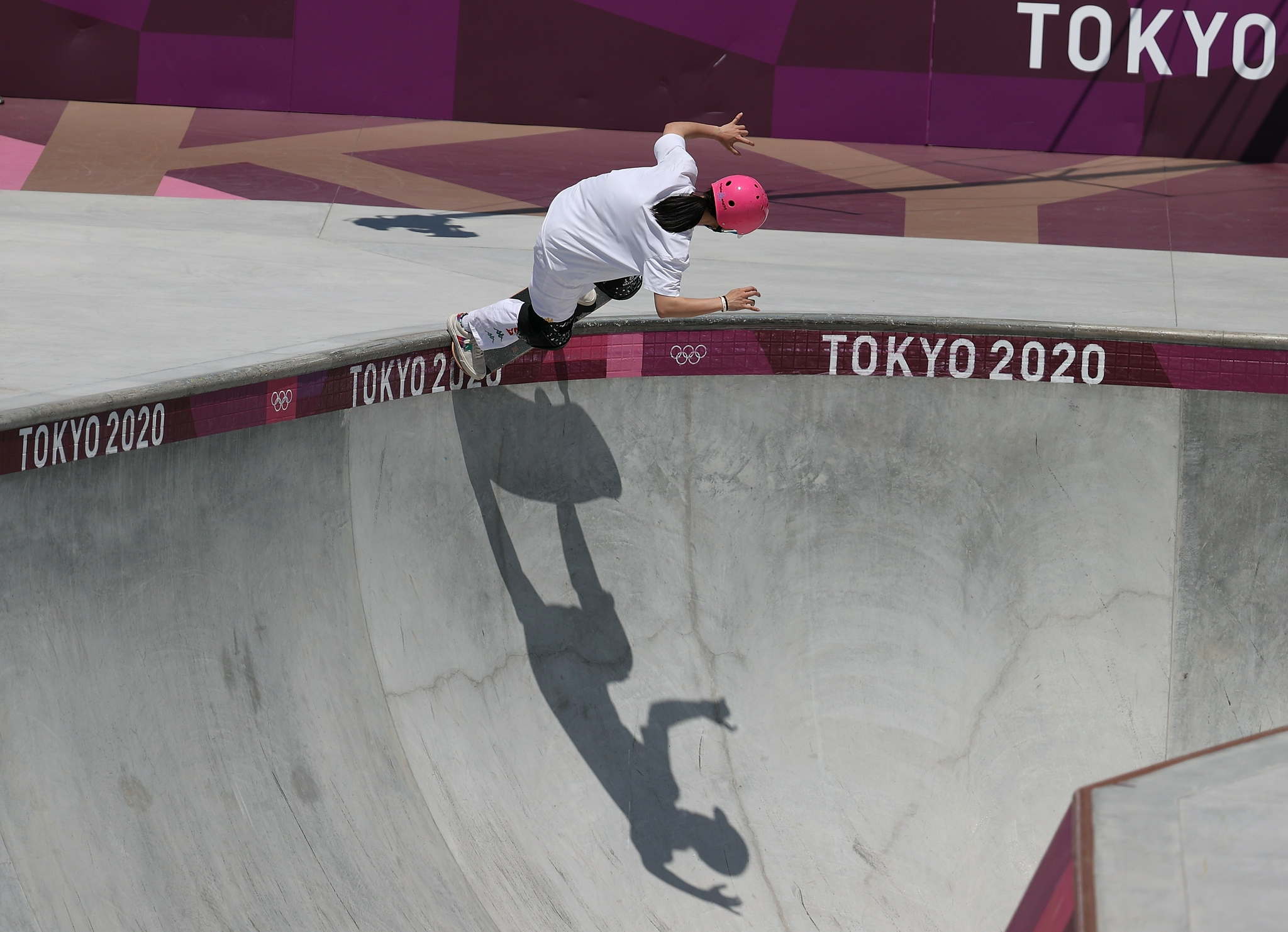 滑板女子公园赛赛况