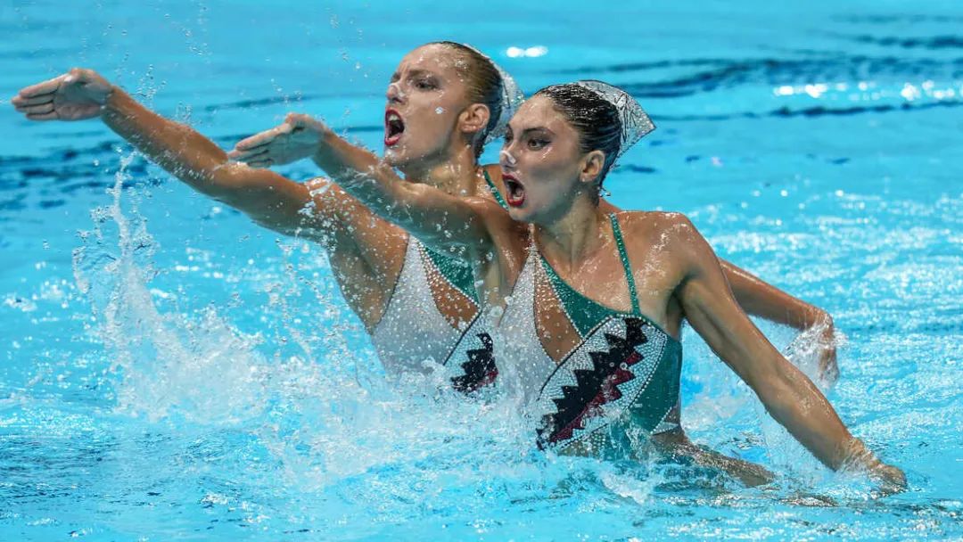 希腊花样游泳队退出东京奥运会。图源：外媒