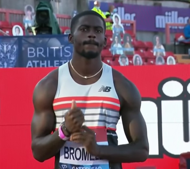 全美冠军爆冷无缘百米 接力决赛后,一拳打烂动漫板|布罗梅尔|接力