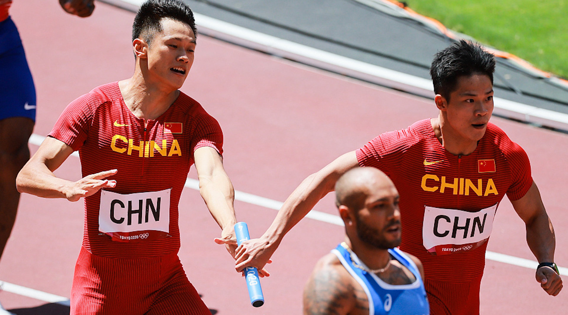 虾仁猪心 苏炳添问美国是否进决赛 谢震业喝着水笑着回了6个字