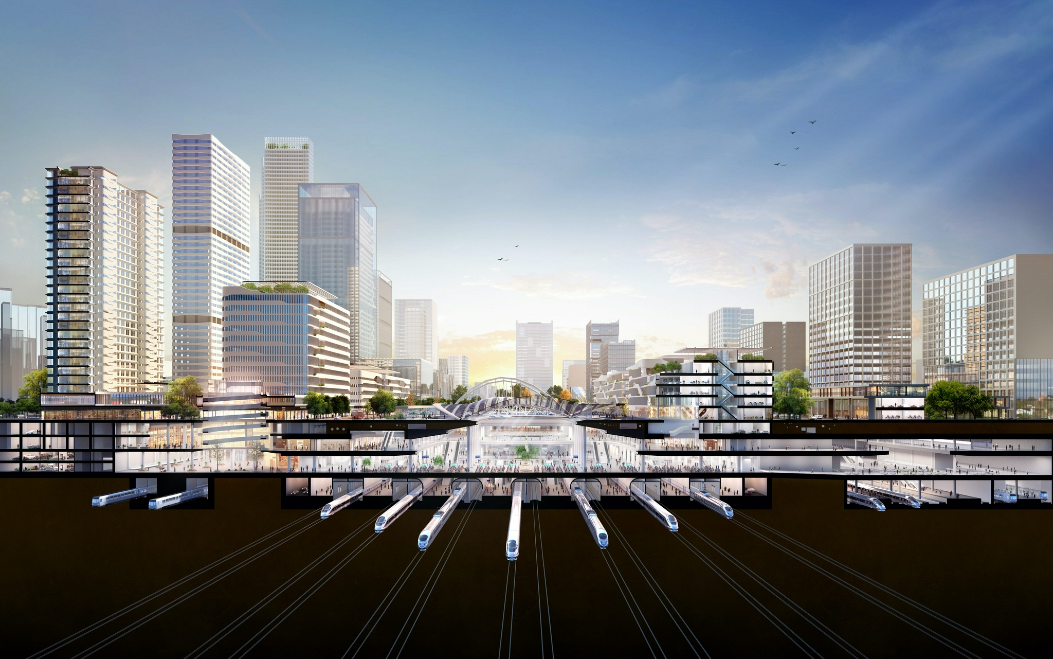 工地疫情防控再升级现场直击副中心站综合交通枢纽工程