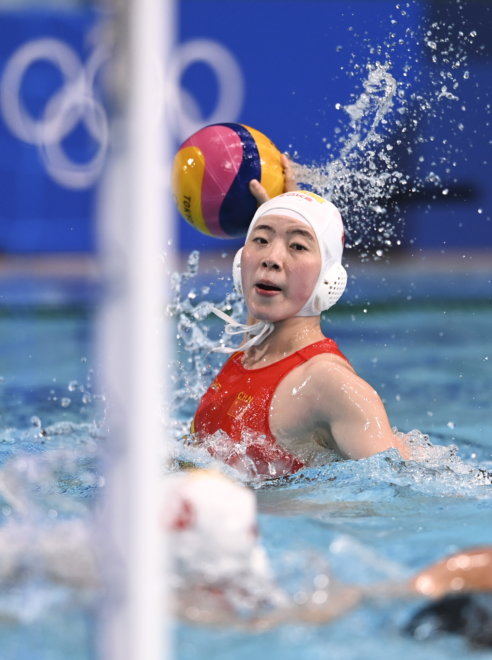 水球女子58名排名赛中国队不敌荷兰队