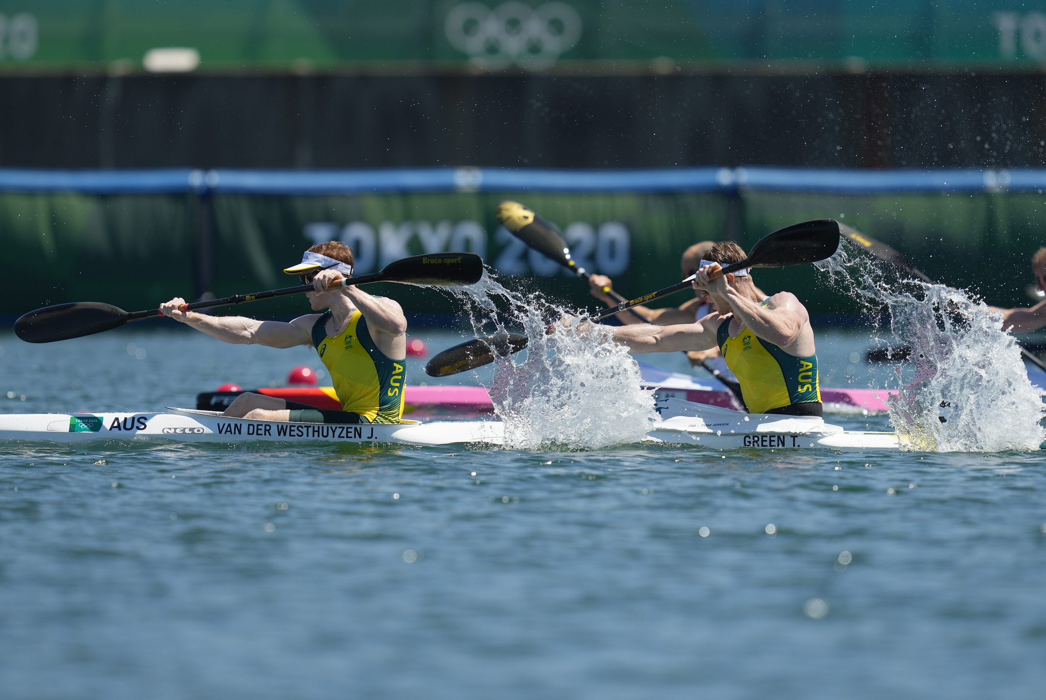 皮划艇静水——男子1000米双人皮艇决赛赛况