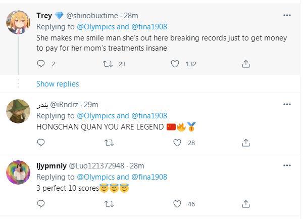 外国网友热议全红婵三次满分：这就是天才，她会成为中国传奇休闲区蓝鸢梦想 - Www.slyday.coM