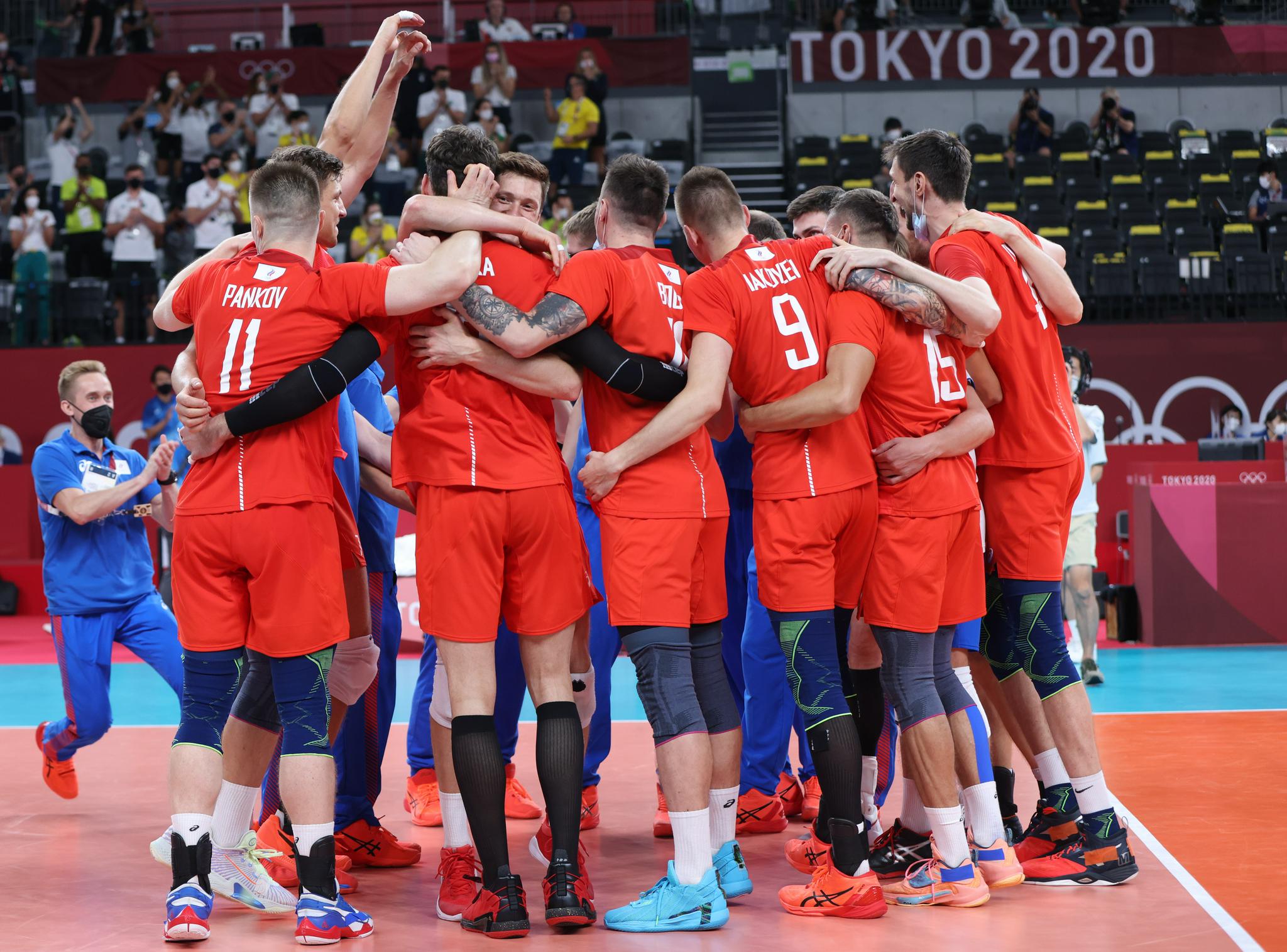 排球——男排:俄罗斯运动员晋级决赛