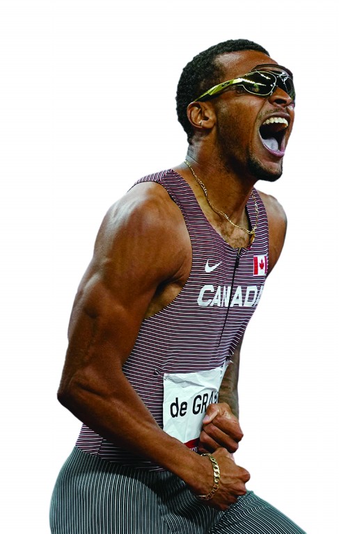 群雄逐鹿下 加拿大人笑傲200米跑