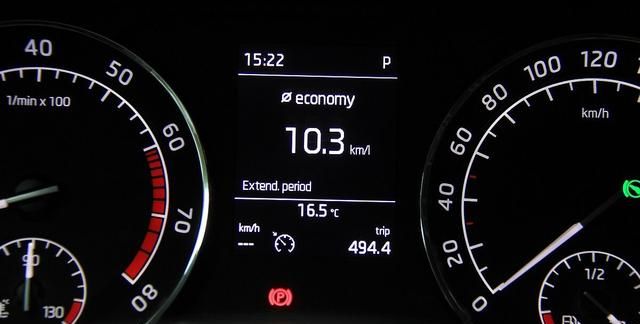 表示一段距离内的车辆平均油耗-新浪汽车