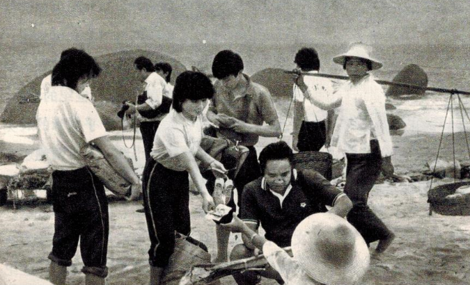 老照片 汉城奥运会中国队获得五枚金牌  中国跳水队就占了两枚休闲区蓝鸢梦想 - Www.slyday.coM