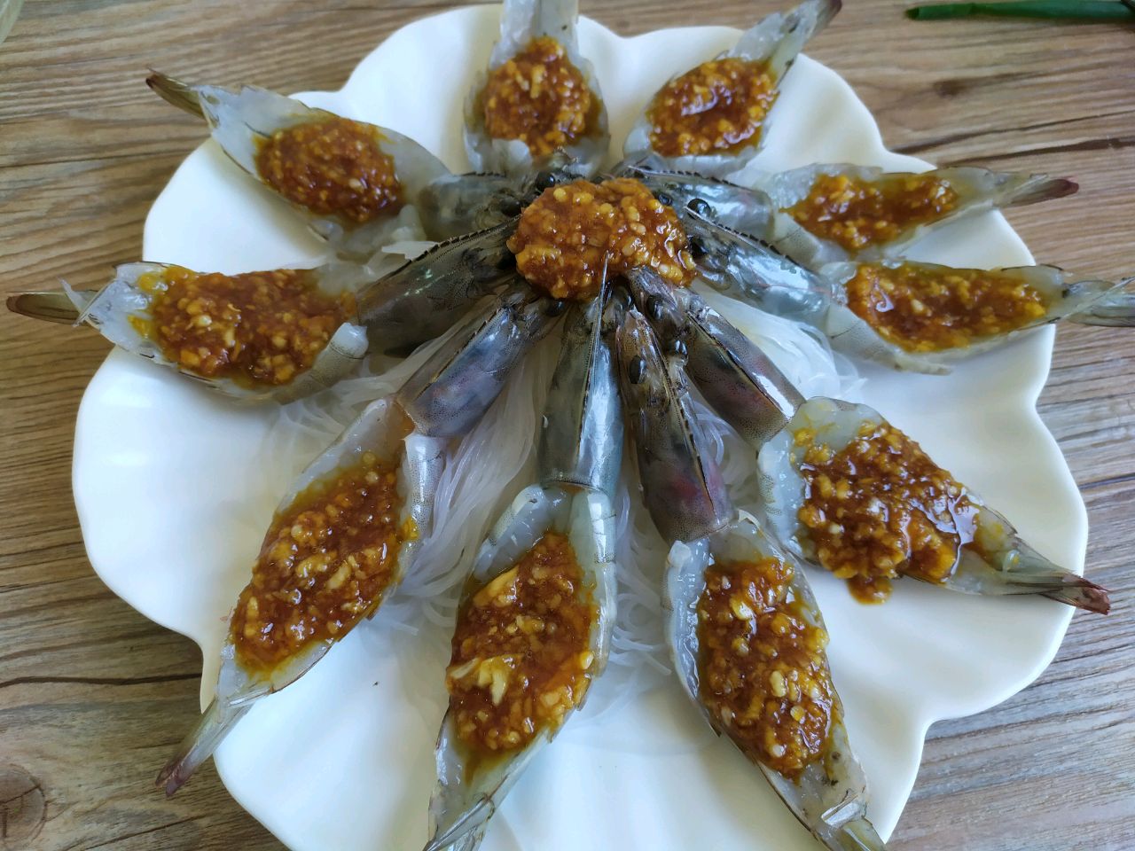 造型好看味道巴适的花开富贵虾来了快来围观吧