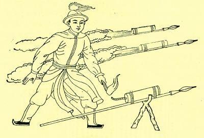 “航天始祖”万户,它是人类历史上第一个使用助推火箭的人!|火箭|火药|箭杆_新浪新闻