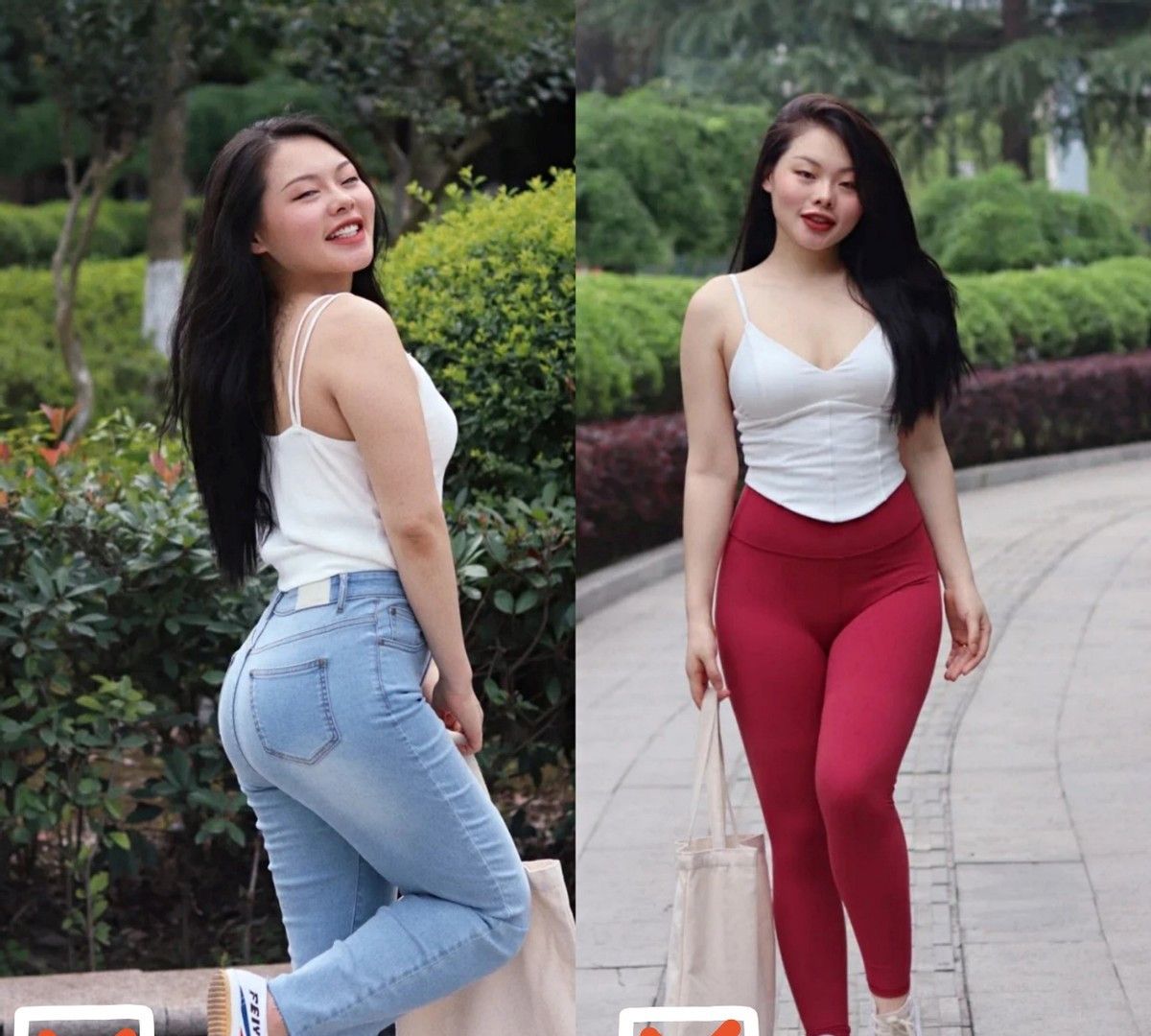 梨形身材必学的5套显瘦穿搭缩胯瘦腿照着穿又瘦又美