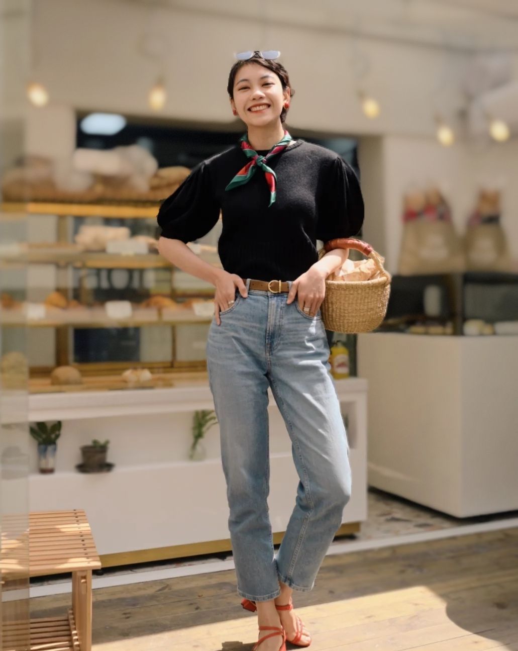 梨形身材必学的5套显瘦穿搭缩胯瘦腿照着穿又瘦又美