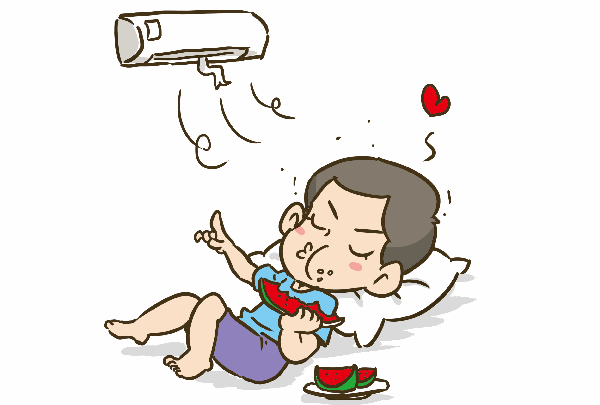 在家吹空调吃西瓜都不怎么解暑.这么热的天,在江西展现的淋漓尽致.