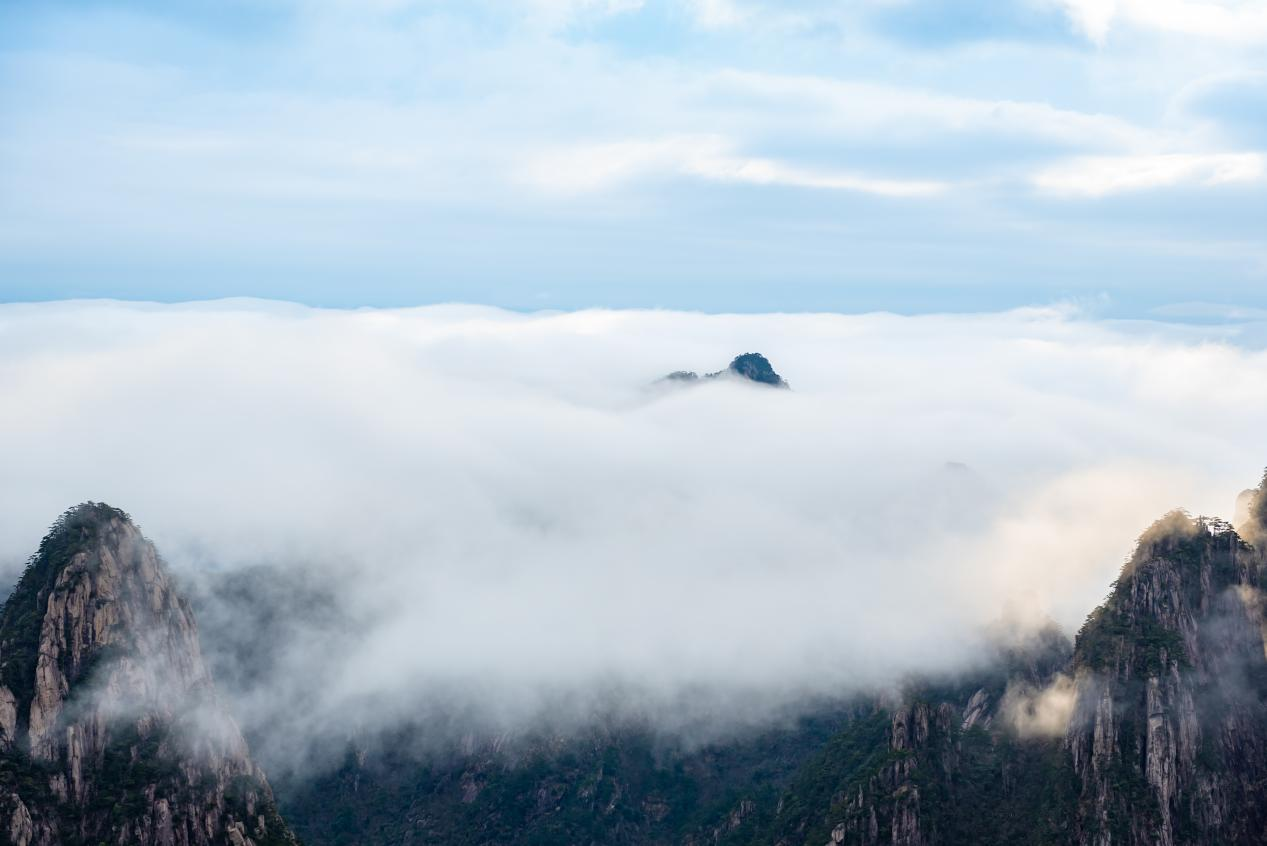 黄山风景区云海（图源：新浪安徽）