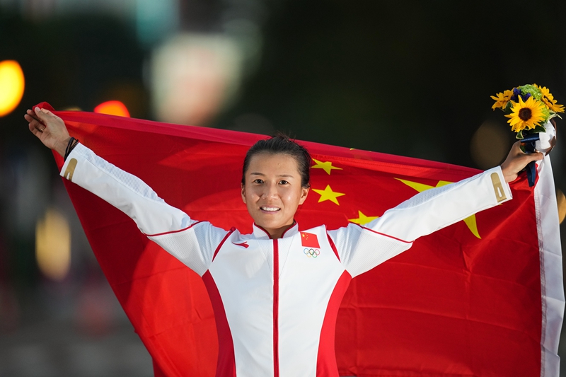 瞰奥发声前奥运冠军王丽萍中国竞走拼出了奥运精神