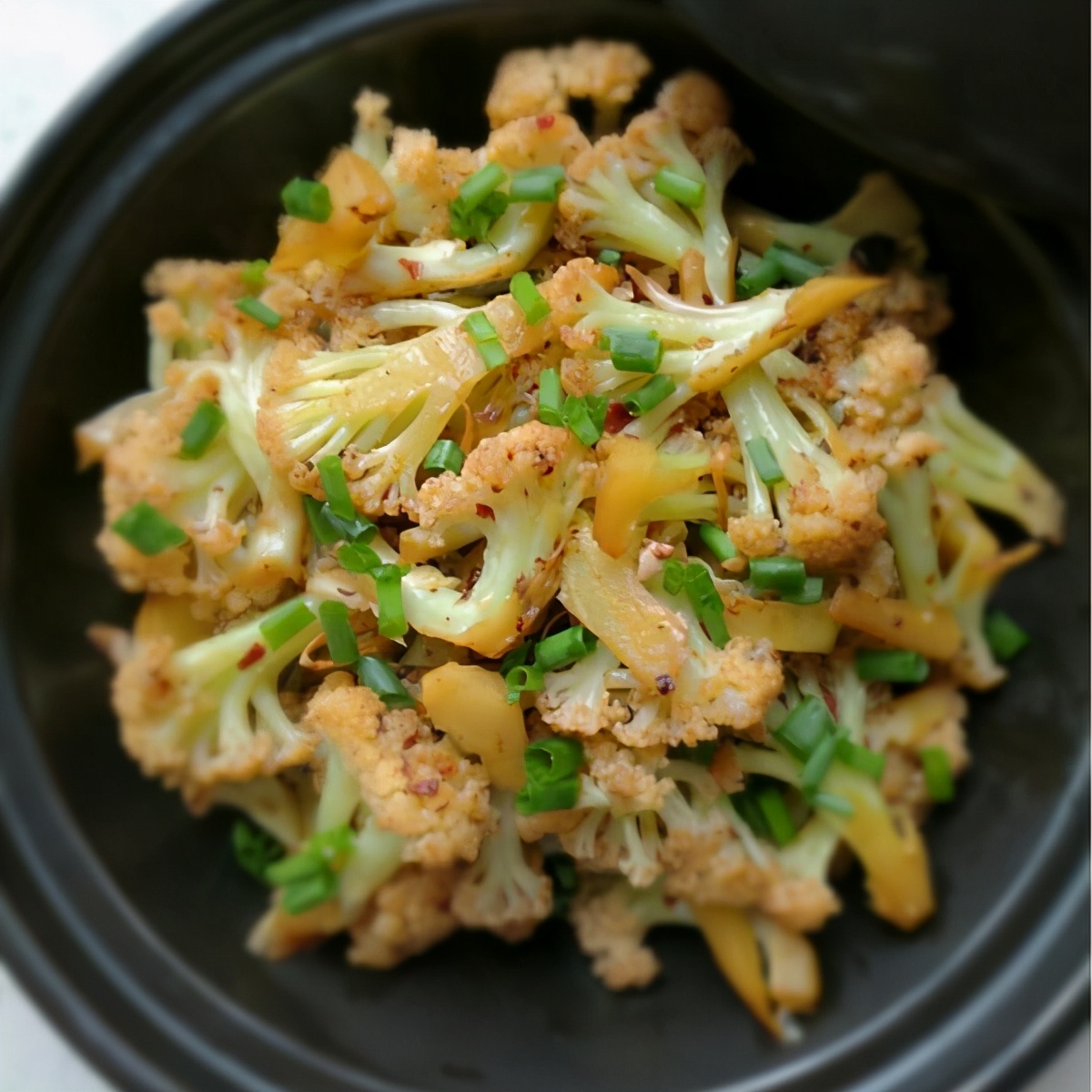 干锅花菜的做法