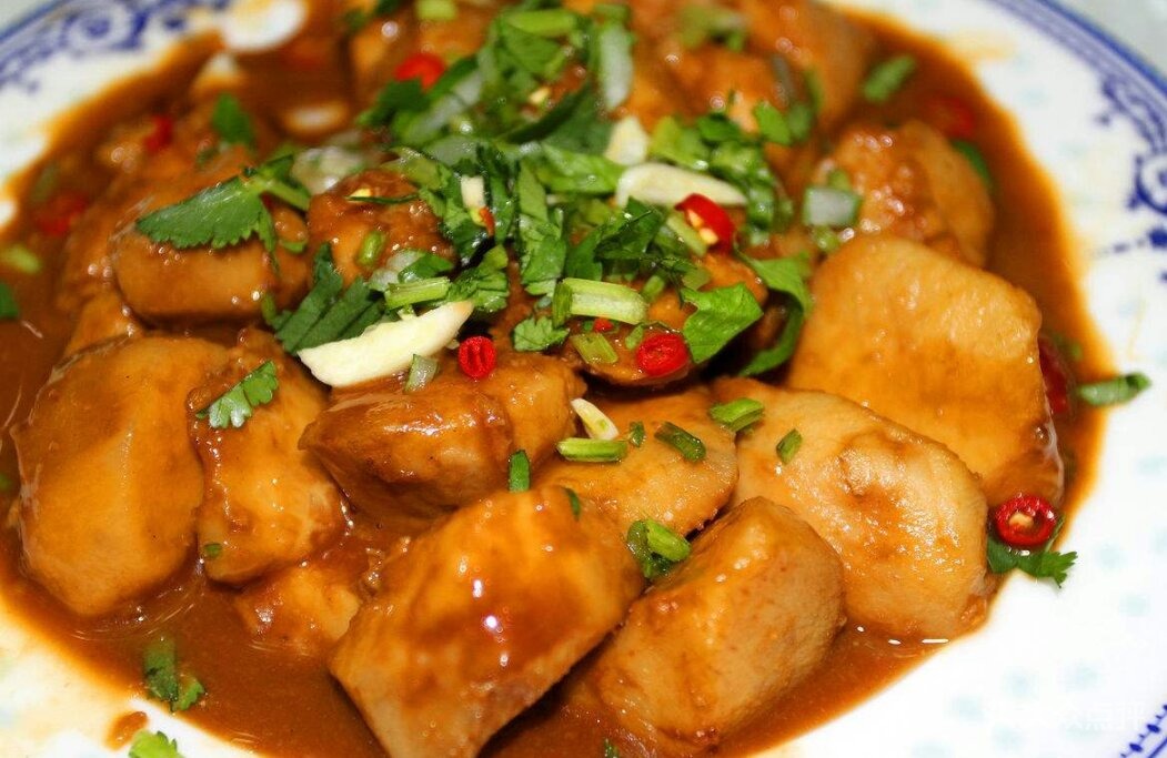 软糯香甜的红烧芋头,大家看着有没有流口水,反正我是控制不住了|芋头