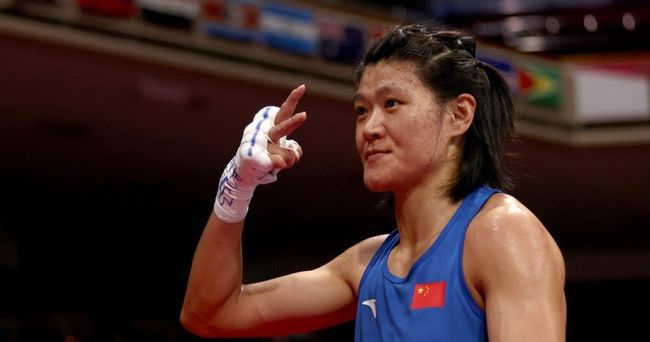 谷红夺东京奥运会女子拳击69kg级银牌,已平了中国拳