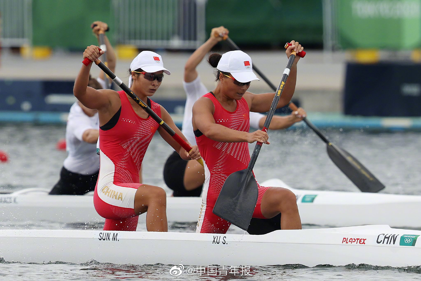 刚刚女子500米双人划艇夺冠中国代表团第37金